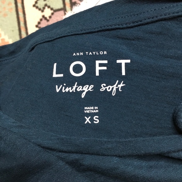 LOFT Ann Taylor Vintage Soft Braid Size XS - Picture 6 of 7